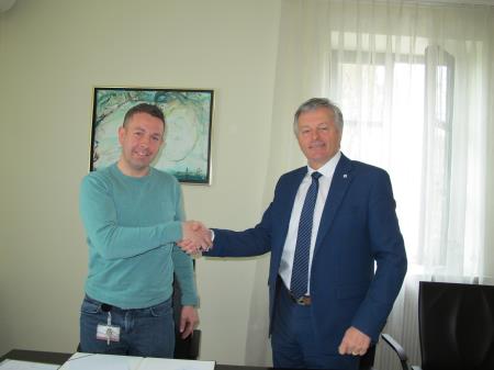 Podpis pogodbe za dobavo in montažo tehnološke opreme