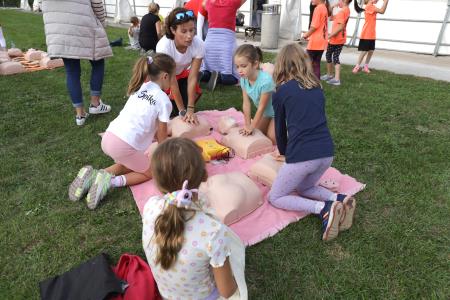 dogajanje v športnem parku