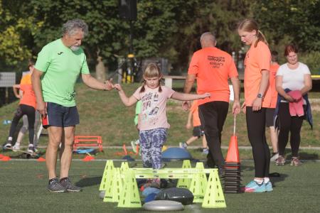 dogajanje v športnem parku