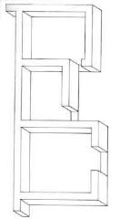 Slika 7 a. Aksiometrična predstavitev odkritih zidanih temeljev