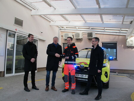 prevzem novega vozila