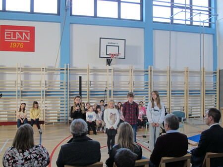 nastop učenk in učencev